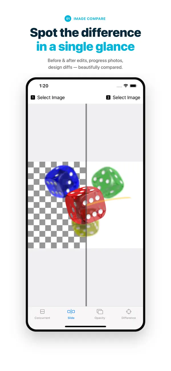 Screenshot #1 pour Image Compare.