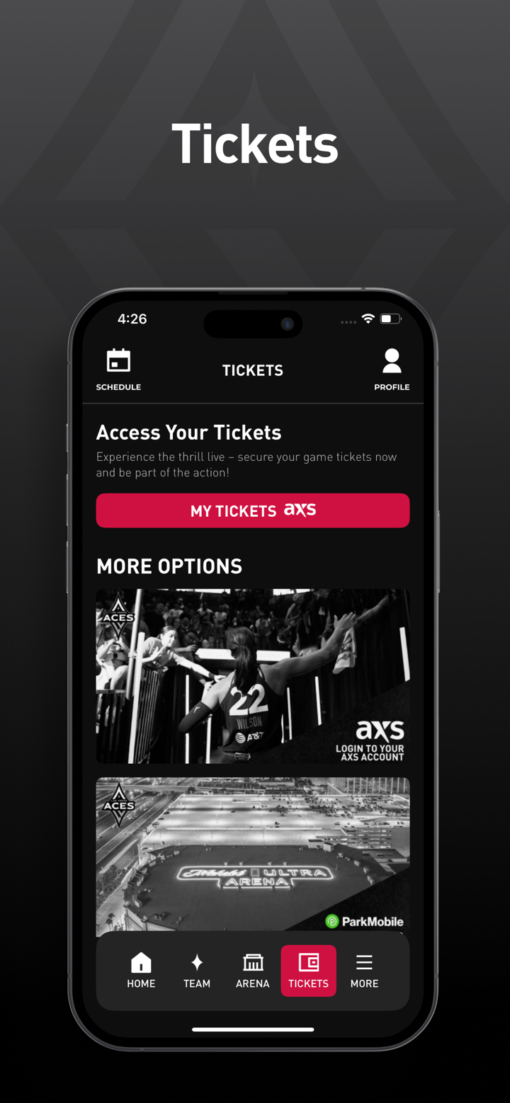 Las Vegas Aces App screenshot 5