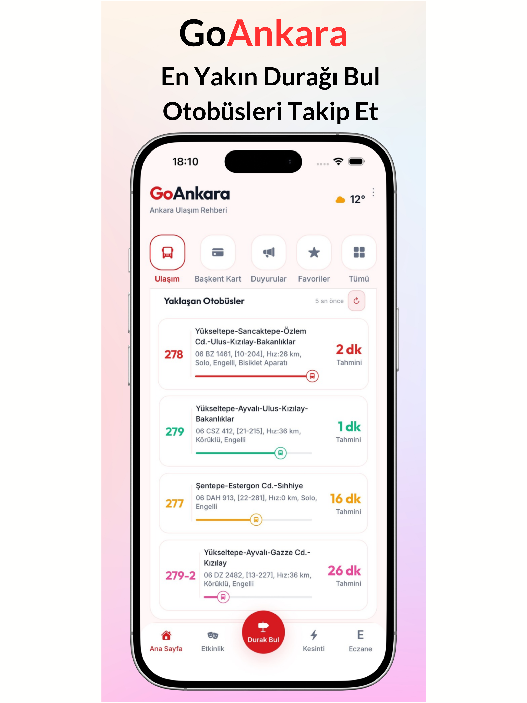 Ankara Ulaşım Rehberi-GoAnkara screenshot 13
