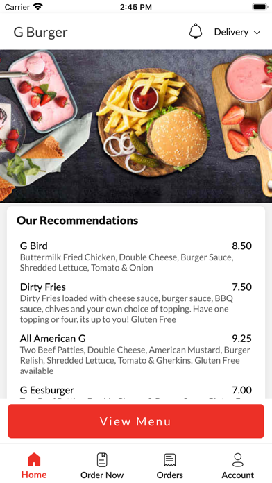 G Burger Screenshot