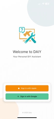 DAIY - Your DIY Assistant Screenshot 1 of 3