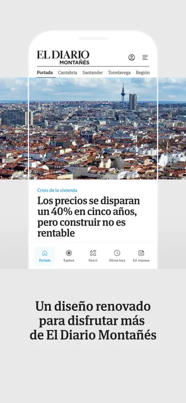 El Diario Montañés screenshot 1 of 7