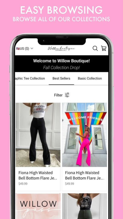 Willow Boutique Screenshot
