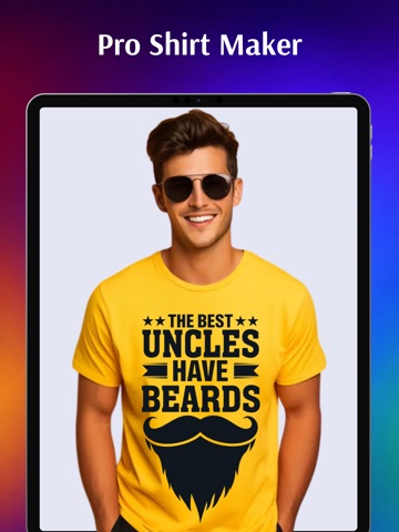 T-Shirt Design Maker iPad screenshot