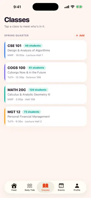 Tide: Socials for Campus screenshot 3