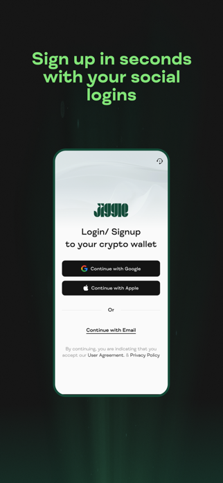 Jiggle: Crypto Wallet Screenshot 7 of 8