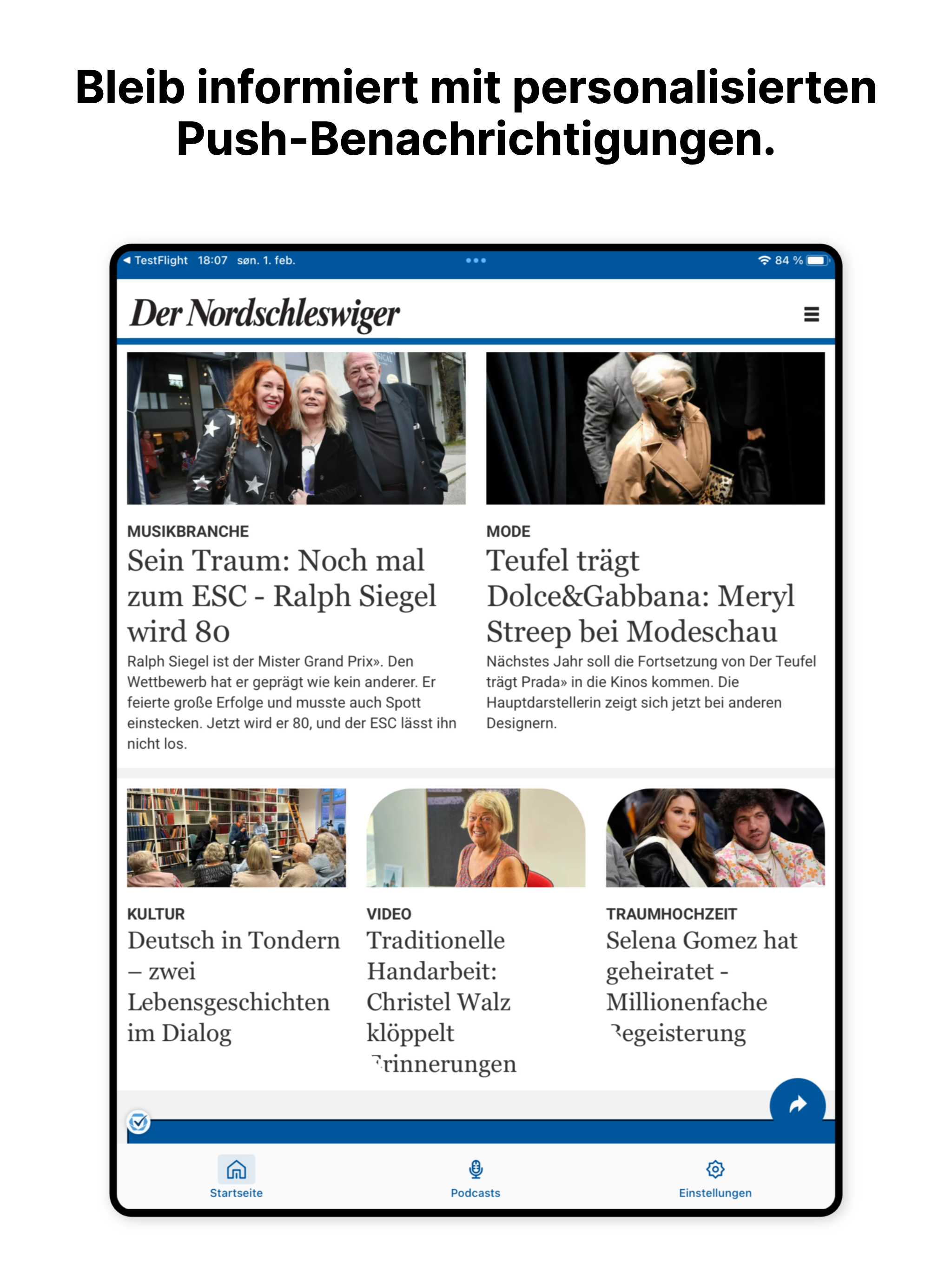 Der Nordschleswiger - News-App