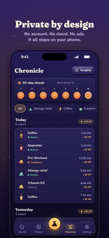 Potionkeep: Med & Vitamin Log Screenshot 6 of 6