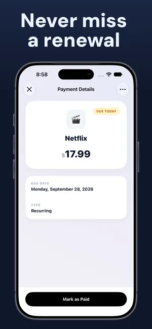 Subscription Tracker- PayTrack screenshot 4