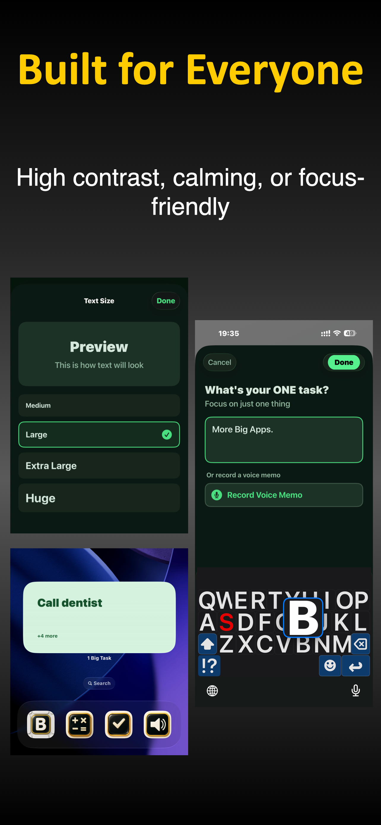 1 Big Task - The To-Do App