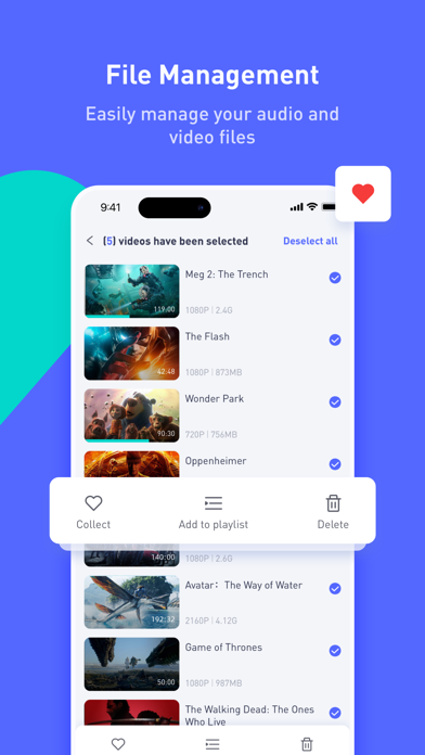 X Player - Watch TV and Movies Screenshot
