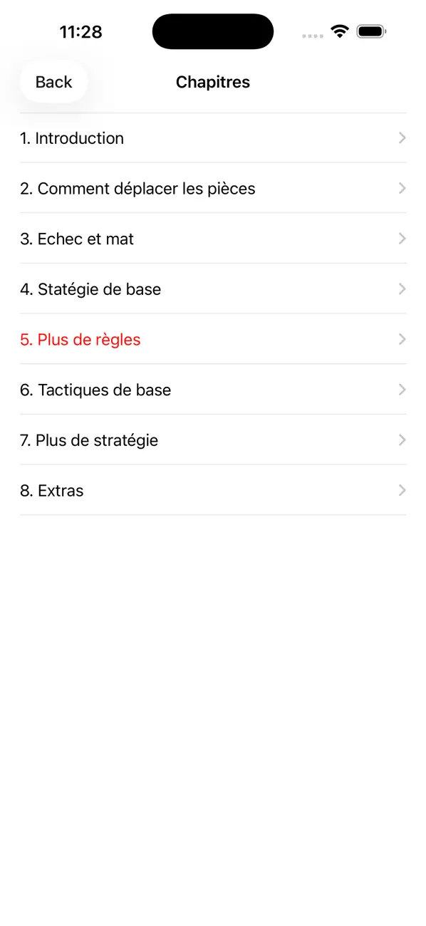Screenshot #2 pour Échecs - Learn Chess