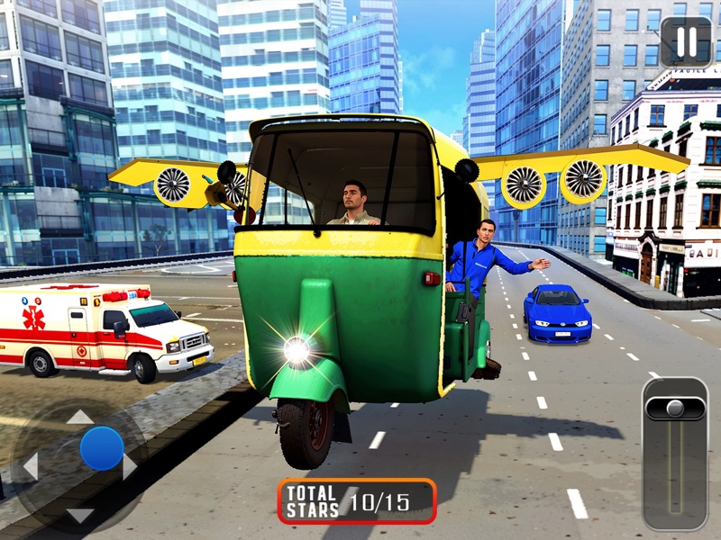 Simulador de rickshaw volador screenshot 7