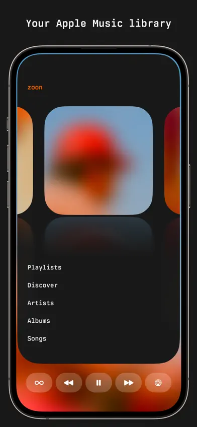 zoon - music player screenshot 1