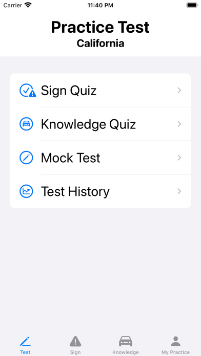 CA Driver Test - DMVCool Screenshot