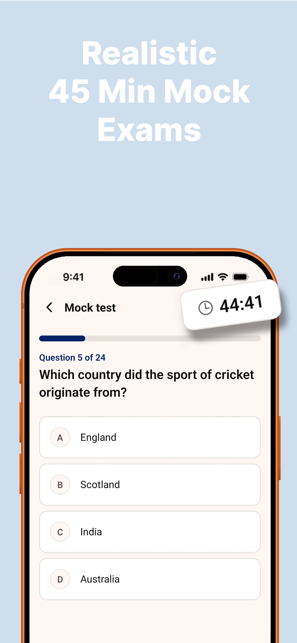 Pass Life in the UK Test