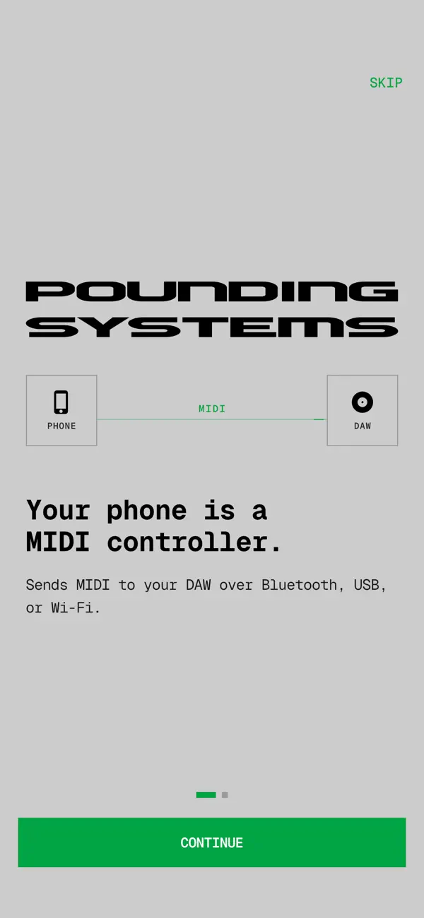 #1. Mobile MIDI (iOS) Av: Adam Hammad