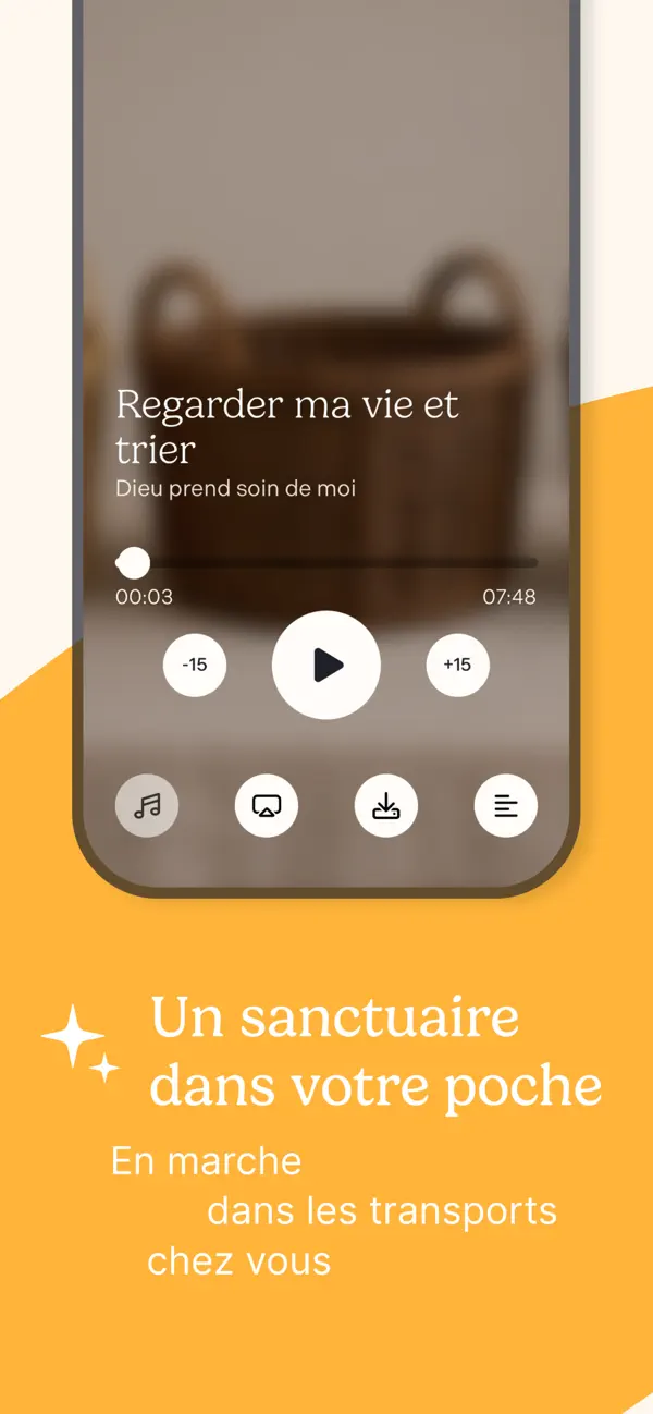 Screenshot #3 pour Prie en Chemin – Prière audio