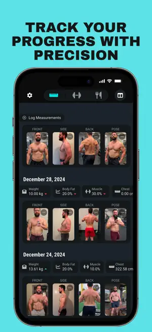 GAINS: Gym Progress Tracker screenshot 2