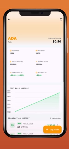 InvestTracker · Portfolio screenshot