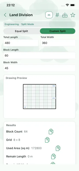 Field Calcu iPhone screenshot 3