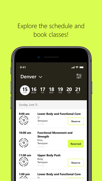 App screenshot