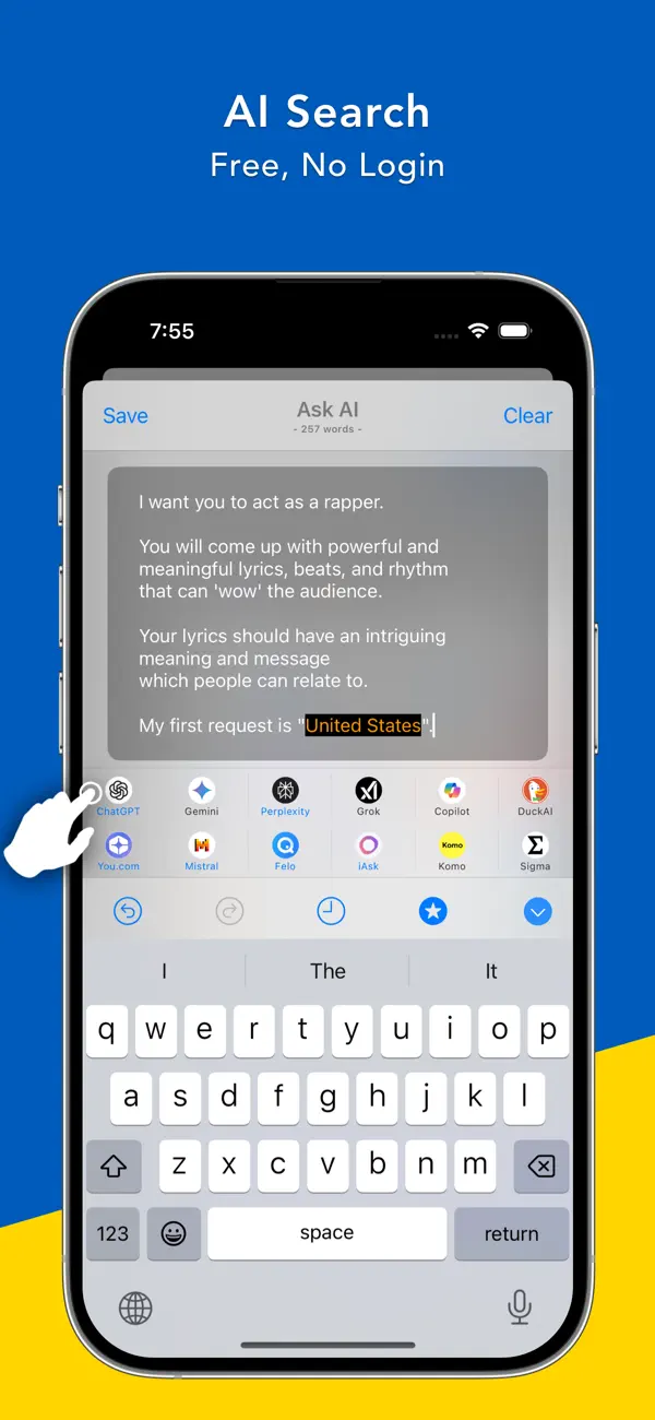 #3. Search Ace - AI Browser (iOS) Von: kimihiro kubota