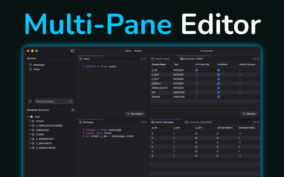 #5. DrillBase - SQLite Explorer (macOS) Von: FiveSheep OU