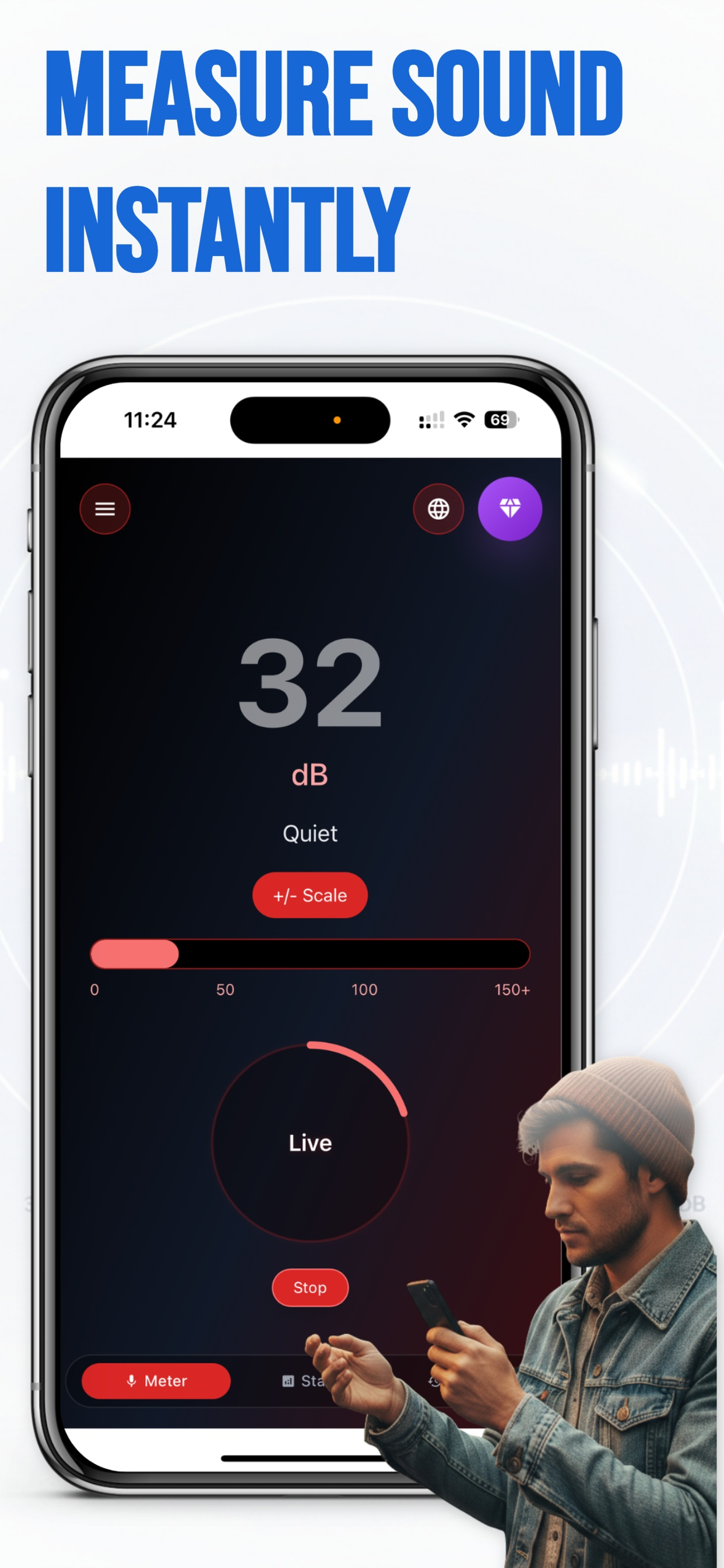 Decibel Sound Meter Pro