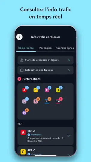 Capture d'écran de SNCF Connect: Trains & Trajets sur iPhone 10