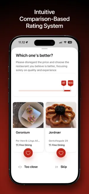 Vota - Restaurant Finder screenshot 1