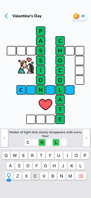 Crossword Classic Themed screenshot 2