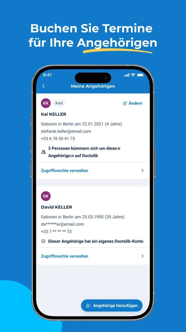 Doctolib - Die Gesundheits-App Screenshot 8