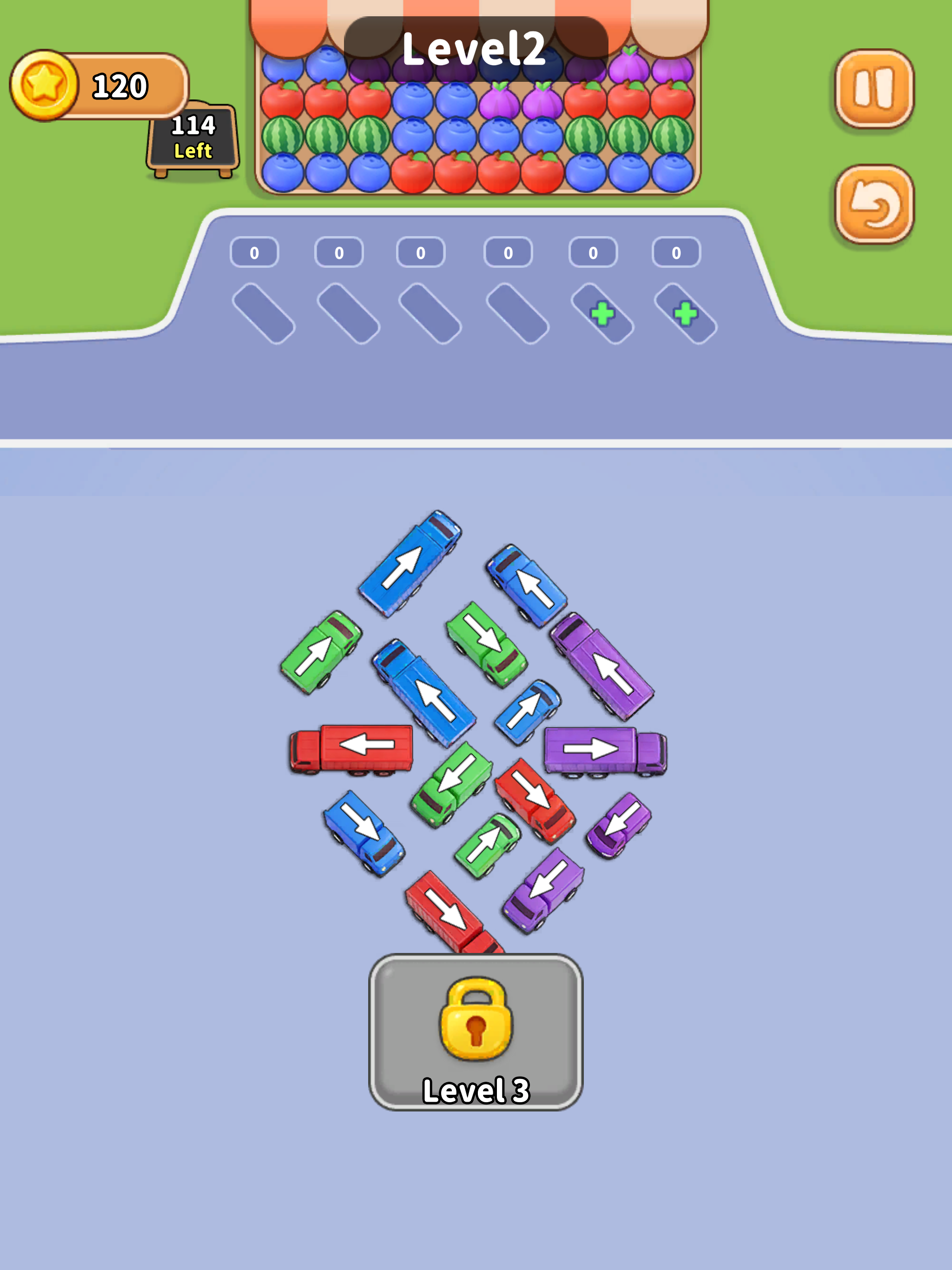 Truck Jam: Fruit Puzzle screenshot 6