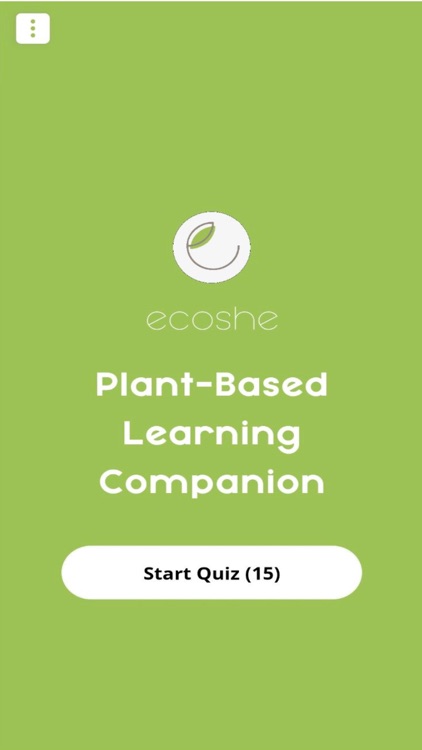 Ecoshe Vegan Flashcard Quiz