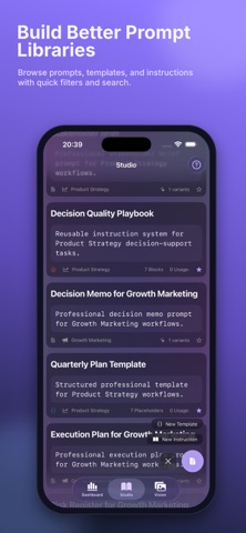 Prompts Studio screenshot