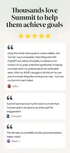 Summit: AI Life Coach screenshot #6 for iPhone