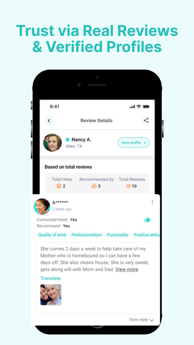 AyiConnect: Family-Like Care Screenshot