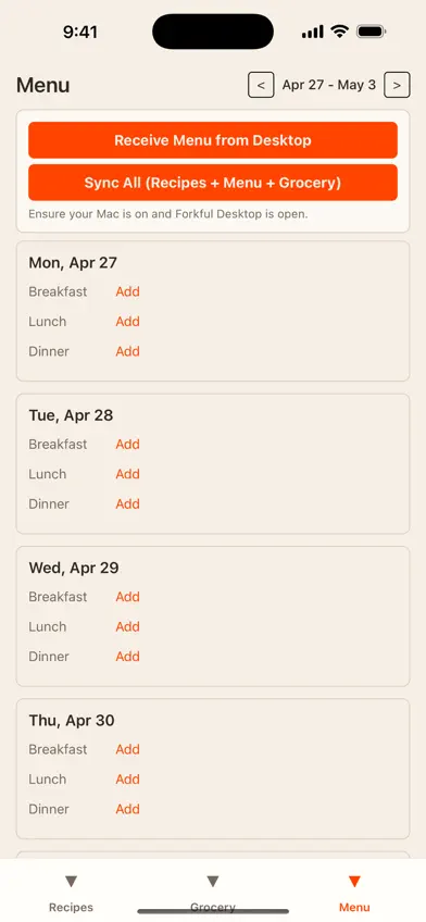Forkful Mobile screenshot 3