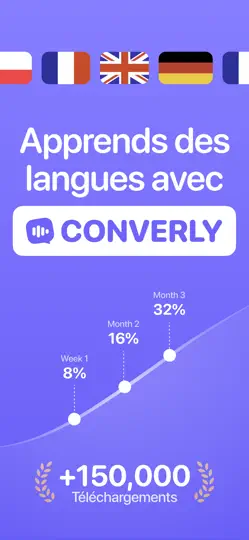 Capture d'écran de Converly - Parler Une Langue sur iPhone 1