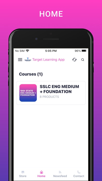 Target Learning App