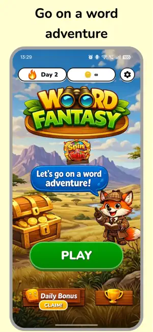Crossword puzzle -Word Fantasy screenshot 1