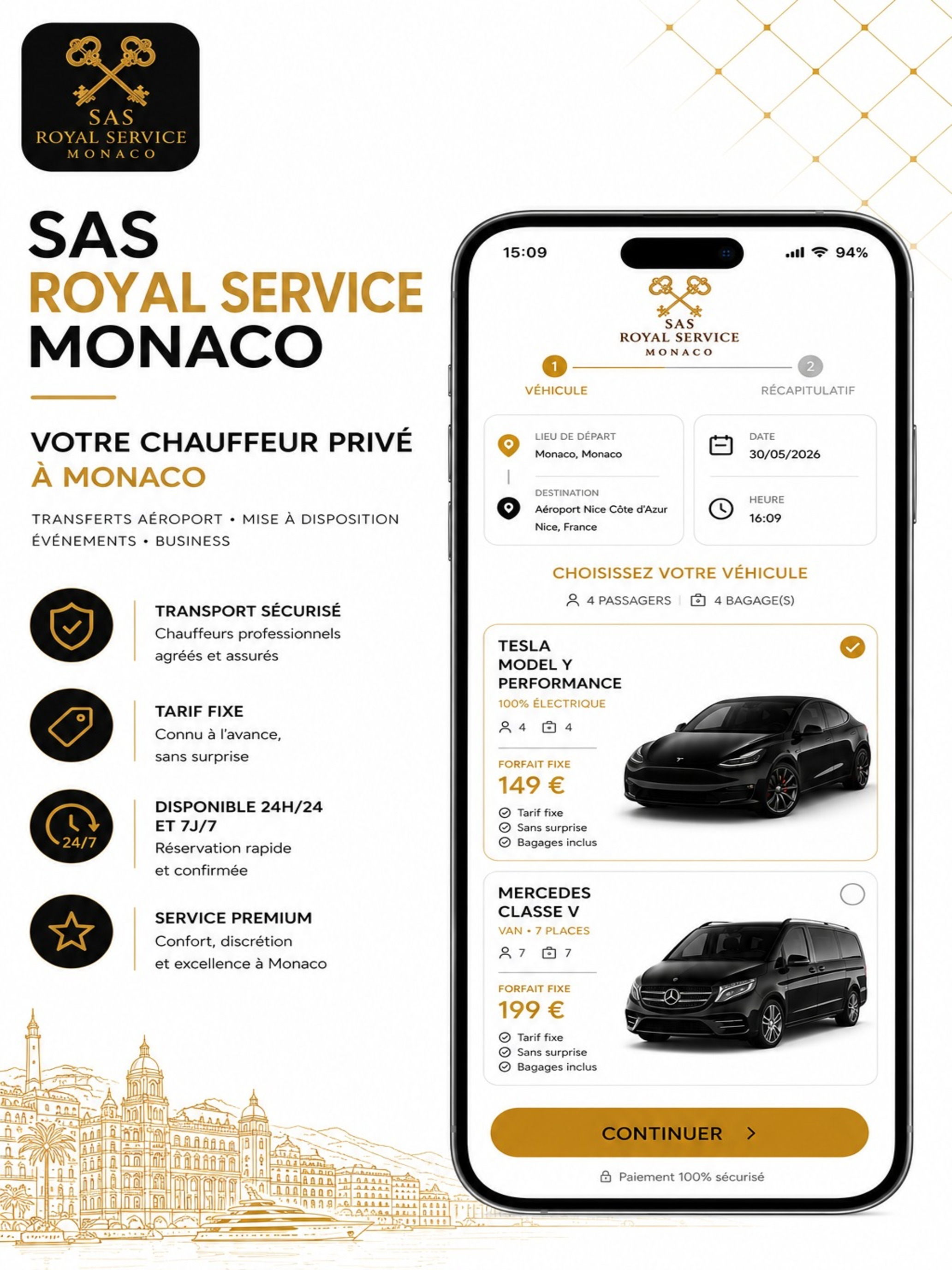 SAS Royal Services Monaco screenshot 5