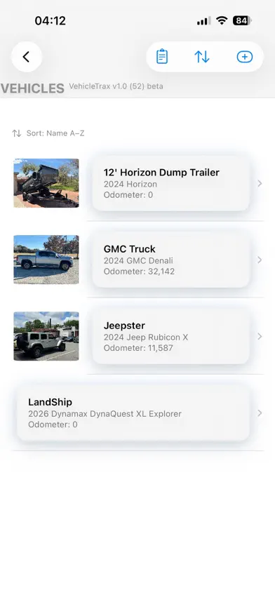 VehicleTrax screenshot 2
