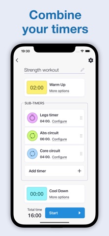 Hi Timer: interval timer, HIIT Screenshot 8 of 9