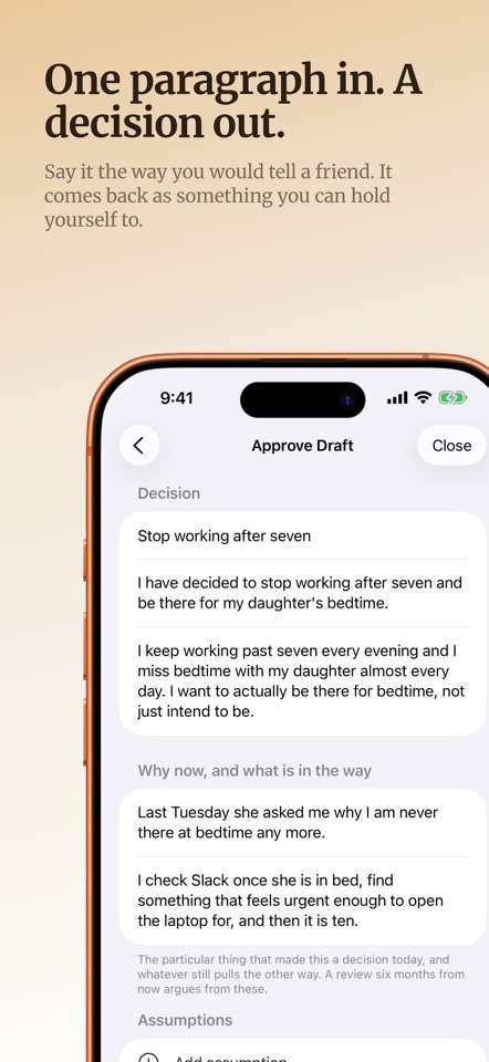 Decisions Diary screenshot 3
