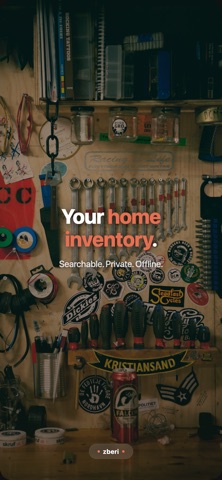 Zberi - Home Inventory Screenshot 1 of 7