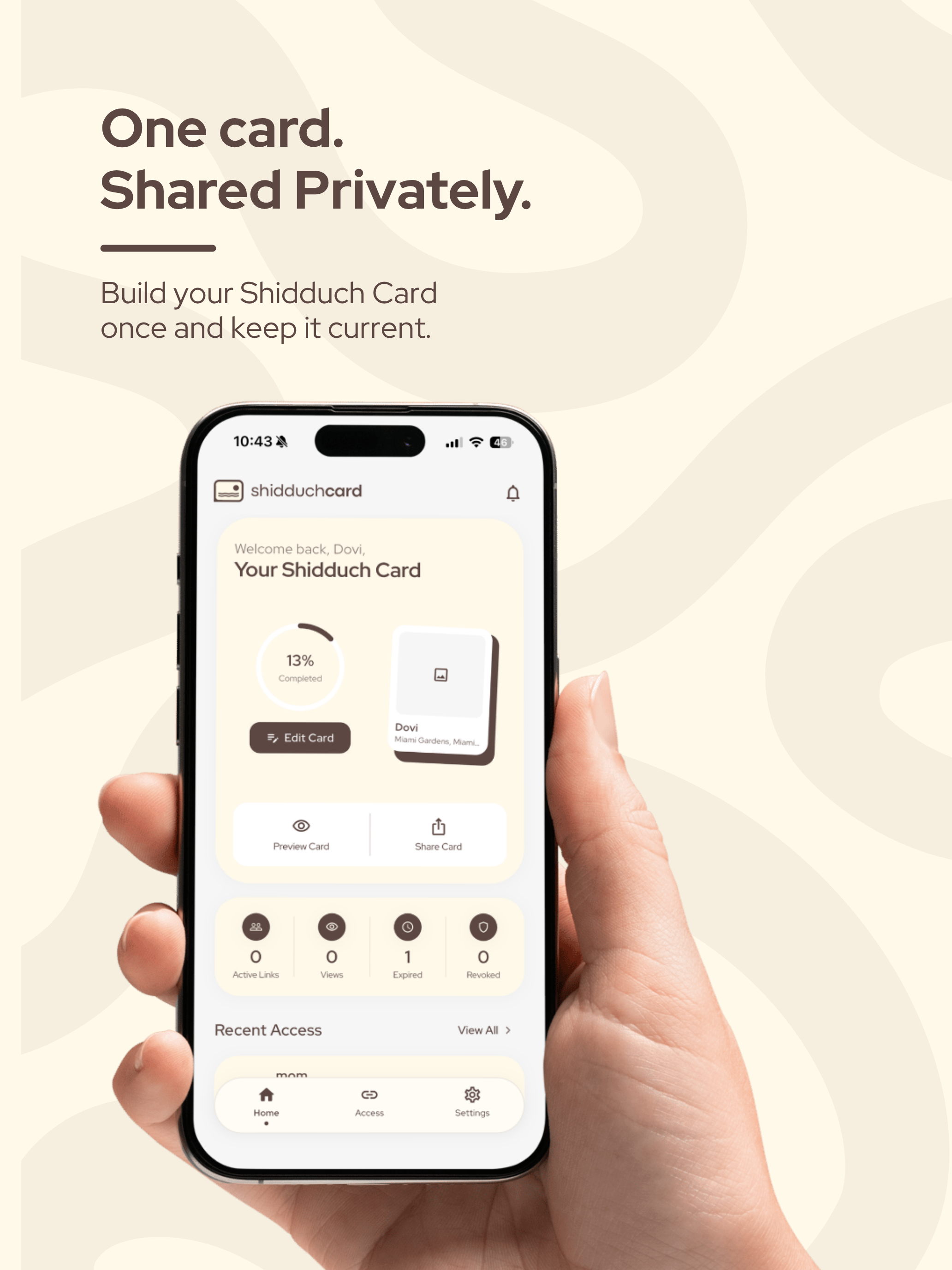ShidduchCard screenshot 6