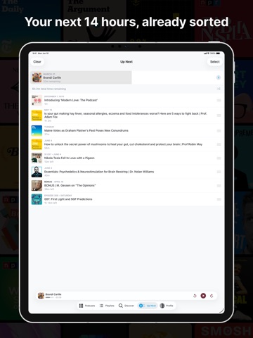 Pocket Casts: Podcast Player iPad screenshot 5