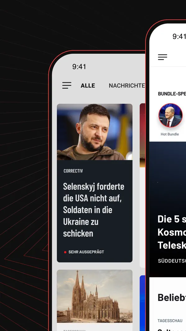 Bundle News: Nachrichten Screenshot 2